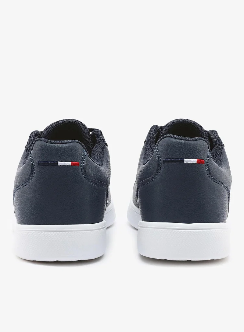 U.S. Polo Assn. Navy Women's Navy Sneakers with White Contrast – Bold Lace-Up Style for Striking Everyday Look for Women | Best Price UAE